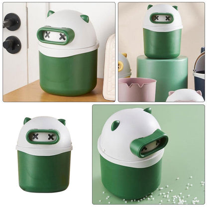 Mini Dustbin Sleepy Bear